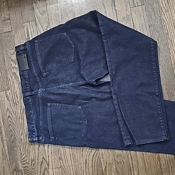 JOHN VARVATOS dark denim jeans sz 33 Bowery Slim Straight - Picture 4 of 9